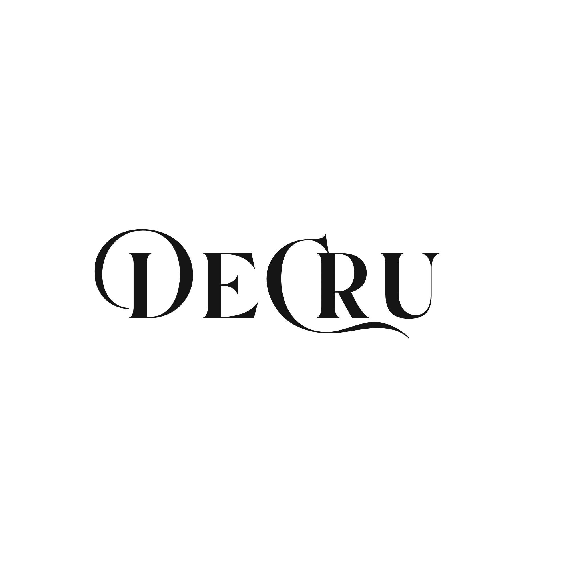 DeCru app — scrolling through your personal mall of independent brands